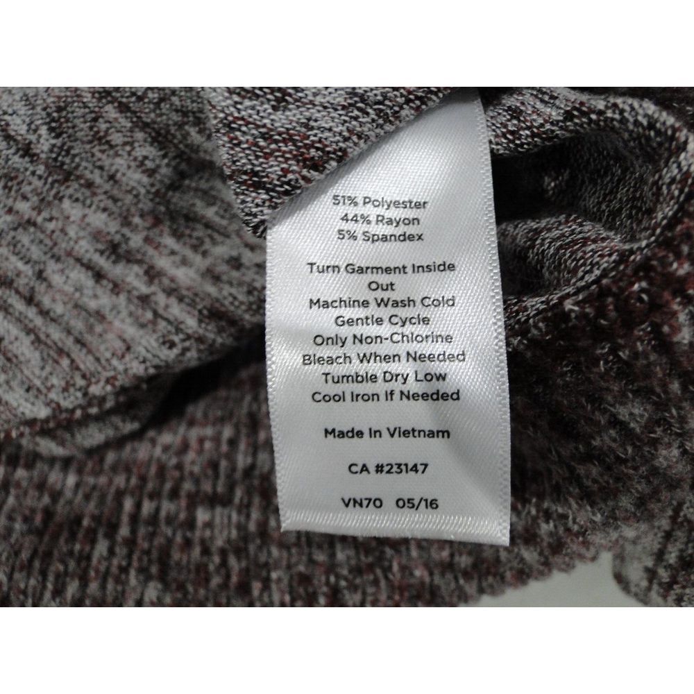 Talbots Light Soft Cowl Neck Tunic Sweater Purple Women's Plus Size 1X - Picture 8 of 8